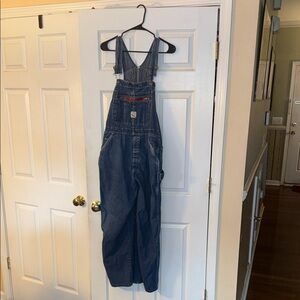 Pointer Brand Classic Denim Blue Bib Overalls for Men